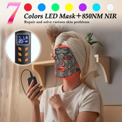 BIUUFISH 850nm near-infrared light penetrates the skin for potential rejuvenation.