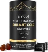 BIYODE Shilajit Gummies Himalayan origin for natural energy support