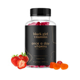 Black Girl Vitamins Once a Day bottle front for daily wellness