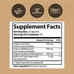 Black Girl Vitamins bottle front showing 92 minerals for daily wellness.