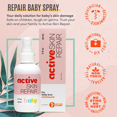 BLDG ACTIVE hypochlorous acid formula for safe baby skin care with no sting