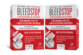 BleedStop first-aid powder packaging ready for fast bleeding control.