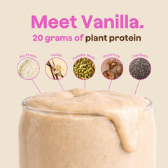 Blender Bombs Bomb Plant Protein scoop ready for quick shakes