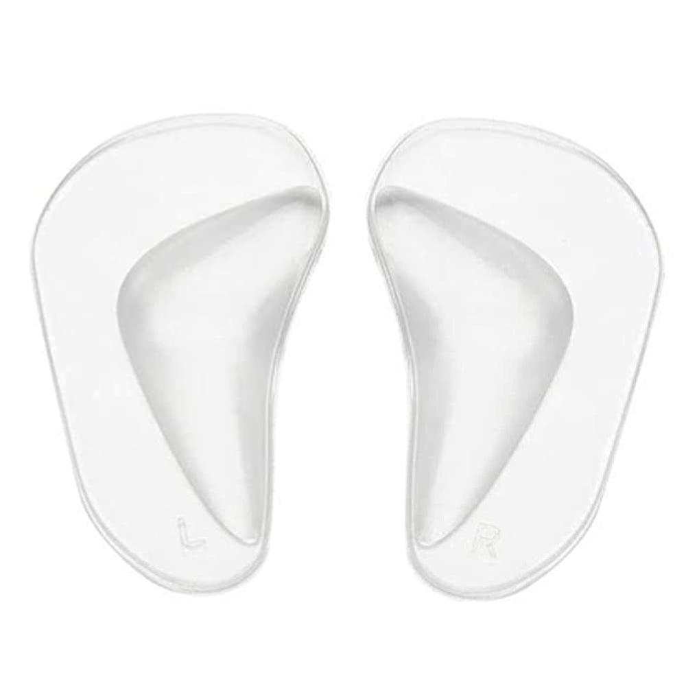 BlingKingdom gel arch support insoles close-up showing soft silicone comfort