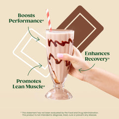 Bloom Nutrition Whey Isolate Chocolate glass – ready-to-drink or blendable post-workout treat.