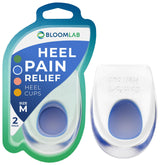 BloomLab gel heel cups instant relief for heel pain during long days