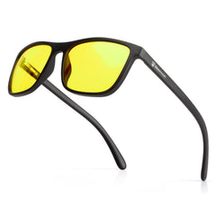 Bloomoak 99% blue-green light blocking glasses protecting eyes during screen time