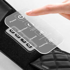 Blue Elf Shiatsu Neck Massager Pillow ergonomic strap design for positioning