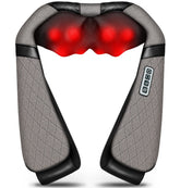 Blue Elf Shiatsu neck massager pillow with deep kneading for neck relief