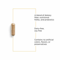 Blue Heron digestive supplement capsules close-up emphasizing GI support