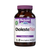 BlueBonnet CholesteRice vegetable capsules on a clean label, plant-based wellness option