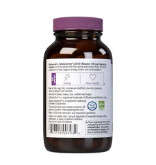 Bluebonnet CoQ10 ubiquinol softgels vegetarian form shown.