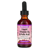 Bluebonnet Raspberry liquid B12 and folic drops may support energy production.