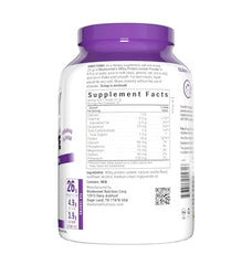 Bluebonnet Whey Protein Isolate scoop illustrating easy portion control