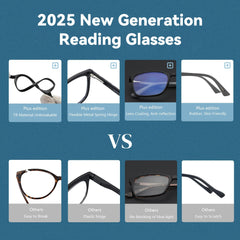BLUEMOKY unbreakable TR material frames offer flexible, durable wear during work and gaming.