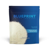 Blueprint Bryan Johnson collagen powder 20g serving in scoop for daily use
