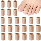Blulu toe cushion tube close-up with soft gel lining for toe protection