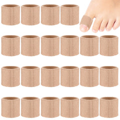 Blulu toe tubes 24-pack packaging for on-the-go toe protection and comfort