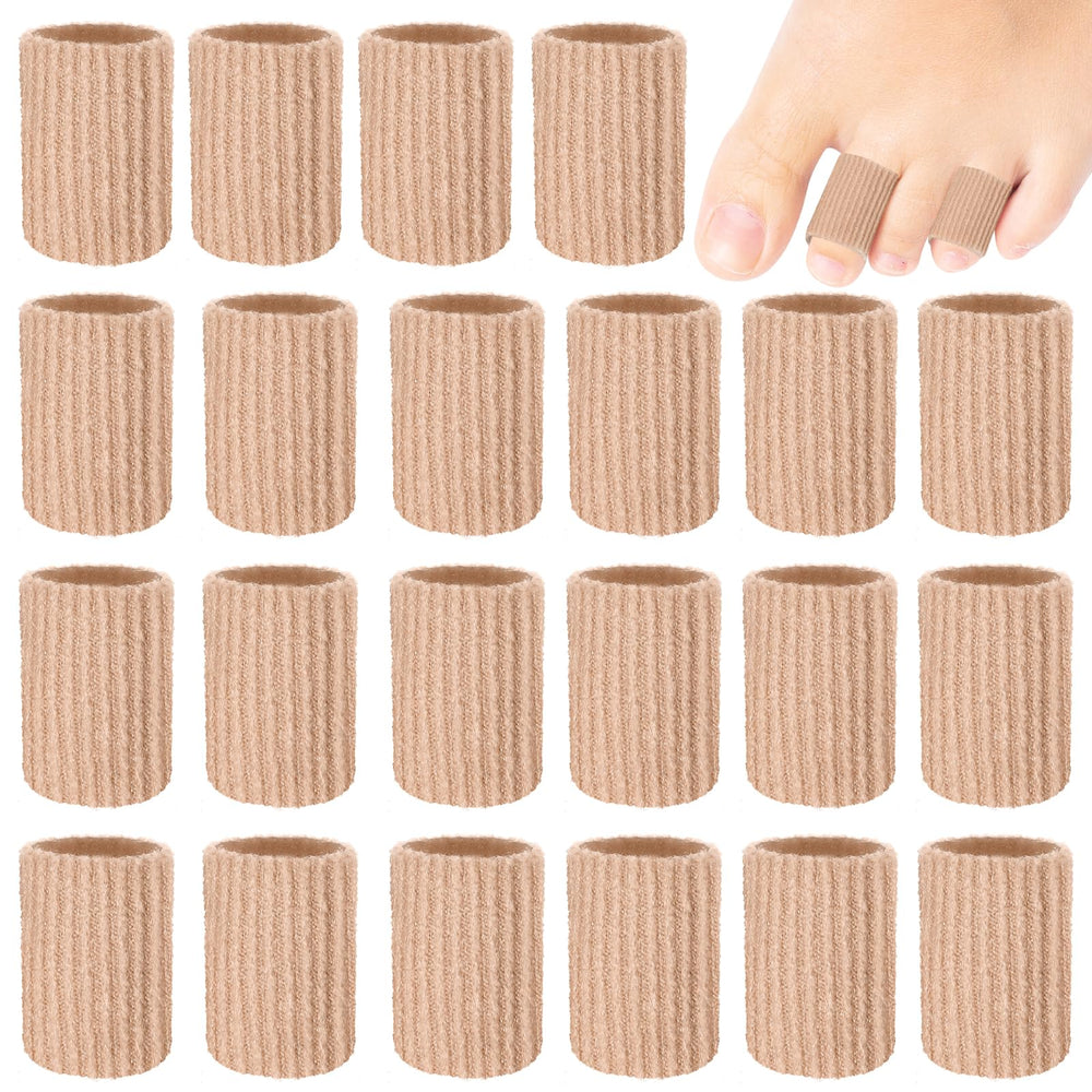 Blulu toe tubes medium cushions offer discreet toe protection during daily wear and activities.