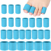 Blulu tubos-dedos con almohadilla de gel, protección suave para dedos durante todo el día.
