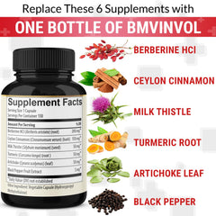 BMVINVOL Easy to swallow capsules ideal for a daily routine