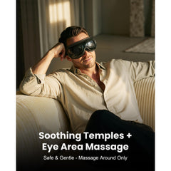 EyeOasis 2 Plus heat therapy delivers soothing warmth for dry eye relief