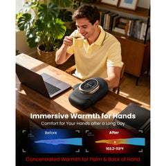 BOB AND BRAD Hand Spa Pro 3 modes with 5 intensities for customizable comfort.