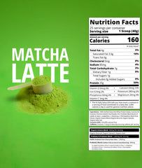 Pour-ready shake in glass shows creamy texture and matcha aroma.