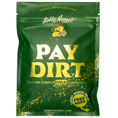 Bobby Nugget paydirt bag showing real gold potential for pan enthusiasts
