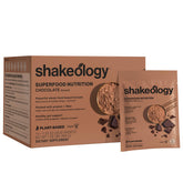 BODi Shakeology chocolate packet ready for grab-and-go nutrition.