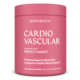 BodyHealth Cardio Vascular bottle showing chocolate flavor for heart health support