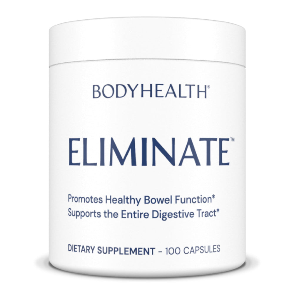 BodyHealth Intestinal Cleanse bottle front view for gentle overnight support