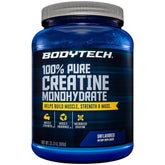 BODYTECH Creatine Monohydrate powder bottle ready for daily strength training.