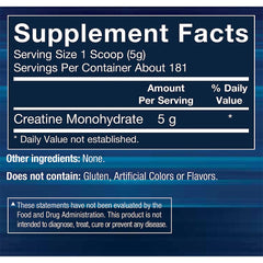 BODYTECH Creatine Monohydrate powder scoop ensures precise serving every time.