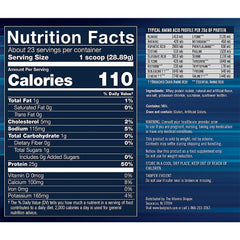 BodyTech Whey Protein Isolate scoop with vanilla powder for quick daily protein