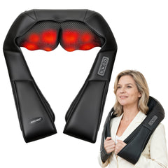 BOFEUNNG shiatsu neck back massager for deep relaxation at home.