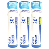 Boiron Arnica Montana 30C pack of tubes for convenient multi-dose use.