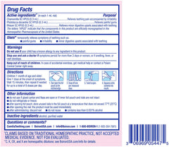 Boiron Camilia Drops for day and night comfort.