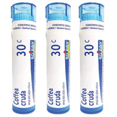 Boiron Coffea Cruda pellets in a tube, quickly dissolving for sleep support