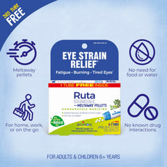Three-tube Ruta Graveolens 6C bundle with 240 pellets total.