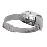BOKOR eye massager with heat, acupressure nodes for relaxing eye pressure.