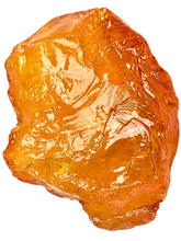 Bombay Crystals Citrine raw front view, radiant golden hue for abundance-inspired decor.