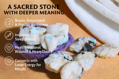 Bombay Crystals Export Rainbow Moonstone natural uneven shape proves authenticity and uniqueness