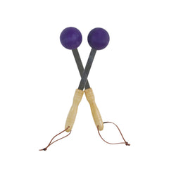 Bongers Purple Passion overview showing the handheld percussion massager for full-body relief.