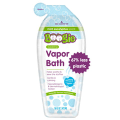 Boogie Kids Botanical Bubble Bath bottle with bubbles for gentle bathtime comfort