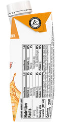 BOOST Breeze orange nutritional drink bottle front, ideal for daily use.