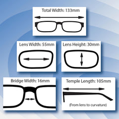 Boost Eyewear shatter-resistant lenses reading glasses for durable daily wear.