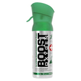 Boost Oxygen pocket-size canister ready for on-the-go respiratory support.