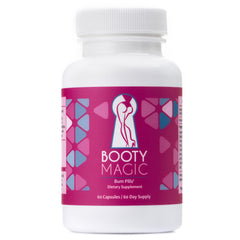 Booty Magic bottle front view shows packaging and daily enhancement potential