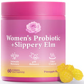 BOSNETHUINH Her Juicy Probiotics Gummies pack on table promotes daily feminine balance.